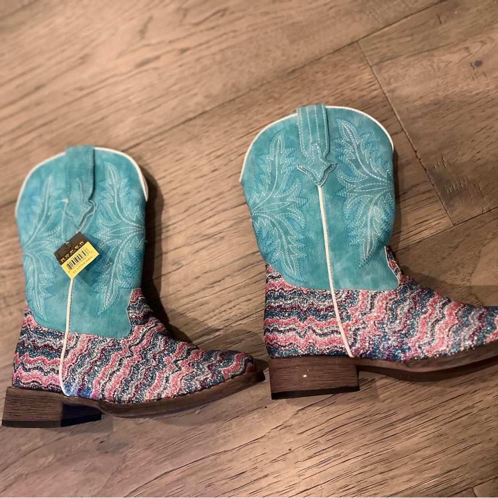 Bnwt roper size 12 little kid cowgirl boots